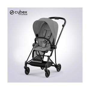 Cybex Коляска Mios3, легкая и складная, реверсивная, высокая посадка, амортизирующая, дышащая, с регулируемой спинкой, Mios3 Black Frame Phantom Gray, консультация доступна