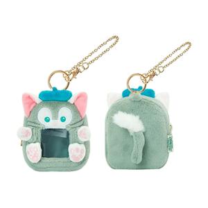 Disney Прозрачный полиэстеровый кошелек для монет на брелоке унисекс зеленый