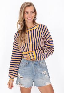 Джемпер IZIA Jumper, Navy Multicolor/Purple