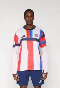 Фк бавария ss26 предматчевая теплая футболка клубная форма Adidas Performance, Noble Ink/Blue/Chalk Pearl