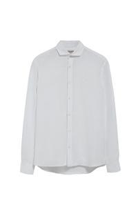 Рубашка Slim Fit на пуговицах Polo Club, белый