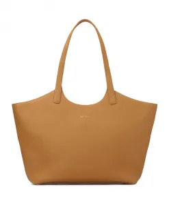 Светло-Коричневая сумка-тоут с плечевыми ручками Kazar, коричневый