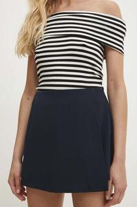 Шорты-юбка Answear Lab, темно-синий