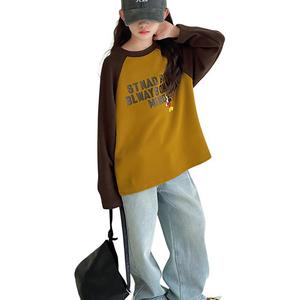 Футболка осень-зима для подростков Disney, желтый