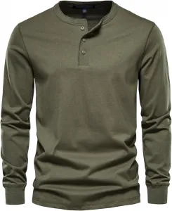 Мужская хлопковая рубашка поло с длинным рукавом, легкая, casual, slim fit