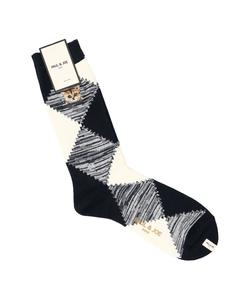 Носки PAUL & JOE Argyle Nunet с вышивкой