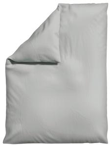 Пододеяльник из тканого атласа, цвет мако, размер 155/220 см Schlafgut, светло-серый