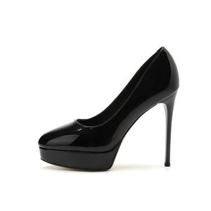 Zubumei Тонкие каблуки на шпильке 12 см женские черные, цвет Black