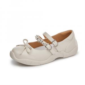 Туфли Мэри Джейн для женщин D:FUSE SCANDINAVIA, бежевый