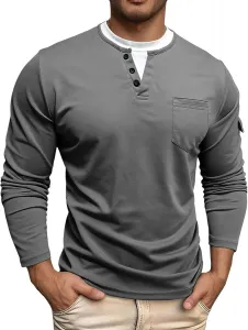 Мужская футболка поло с длинным рукавом, легкая, эластичная