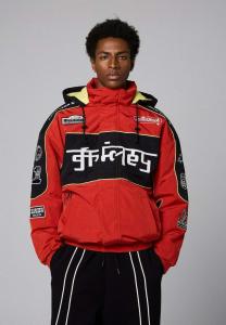 Куртка Grimey ABRIGO RACE WAR, Rojo/Red