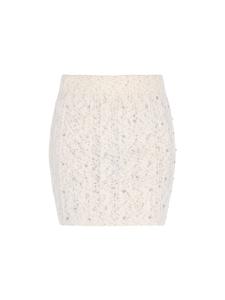 Женская юбка цвета крем faina