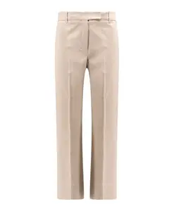 Брюки из эластичного хлопка Felice Max Mara, бежевый