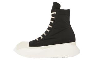 Rick Owens DRKSHDW Строб Абстракт хлопок нейлон черный молочный