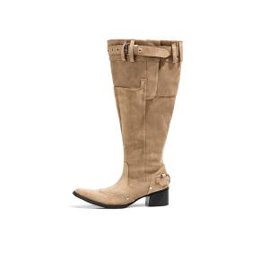 Сапоги женские, абрикосовые, высотой 5 см Old Meow, Apricot