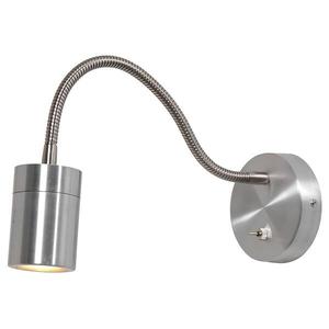 Светодиодный настенный светильник Steinhauer Upround, серебряный