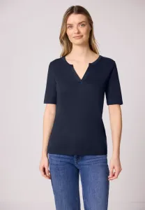 Простая футболка Street One, Blau