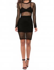 Платье Farren в черном цвете NBD