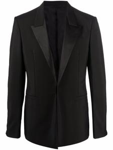 Пиджак с атласными лацканами Givenchy, черный