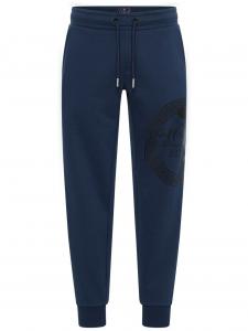 Зауженные брюки Carlo Colucci, темно-синий