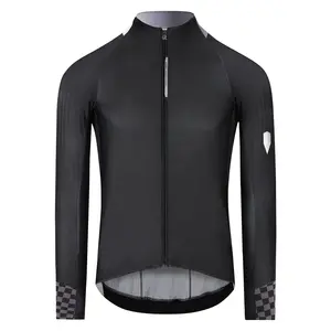 Джерси с длинным рукавом Q36.5 Gregarius Hybrid Collar Fade, серый