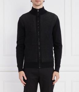 Свитер шерстяной Boss Ofiato Regular Fit, черный