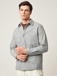 Повседневная рубашка Antioch Regular fit Button Up Shirt, светло-серый