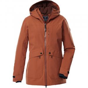 Mantel kow 16 wmn prk Killtec, цвет kupferbraun