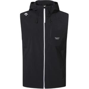 Топ-майка мужская с капюшоном, умеренный прямой крой DESCENTE, черный