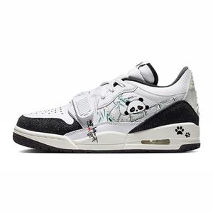 Jordan Баскетбольные кроссовки Legacy 312 Vintage, женские, низкие, черно-белые