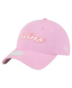 Женская розовая бейсболка Minnesota Twins Mother's Day 9TWENTY с регулируемой застежкой New Era