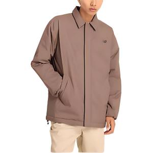 New Balance Куртка тренера мужская темного цвета гриб, Dark Color Mushroom