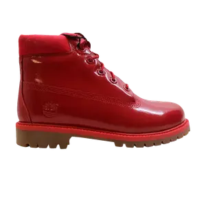 Ботинки водонепроницаемые Timberland Premium 6 Inch Junior, красный