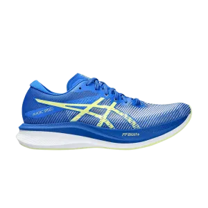 Кроссовки ASICS Magic Speed 3 Wide 'Illusion Blue Glow Yellow', синий