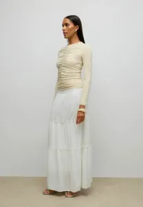 Топ с длинными рукавами awamyra Vero Moda, Bone White