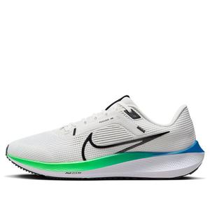 Кроссовки air zoom pegasus 40 'platinum tint green strike' Nike, мультиколор