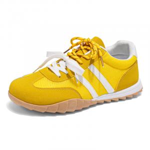 Низкие повседневные туфли с мягкой подошвой, устойчивые к истиранию и скольжению, для мужчин BOLE, Yellow