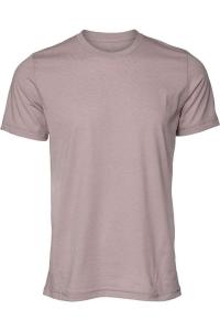 Футболка унисекс BELLA + CANVAS из джерси CVC, цвет heather pink gravel