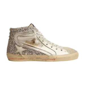 Кроссовки Golden Goose Wmns Slide Sneaker, серебряный