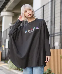 CONVERSE/(W) Пончо-туника Футболка Converse