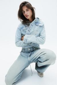 Отличные мешковатые низкие джинсы H&M, синий