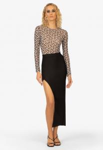 Платье Kraimod BANDAGE, Schwarz Weis/Black