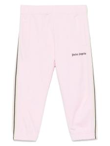 Спортивные брюки с логотипом Palm Angels Kids, розовый