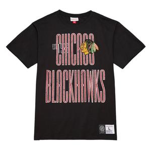 Mitchell Ness Футболка Mitchell & Ness x NHL мужская black