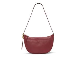 Сумка через плечо Lucky Brand Eloi Crescent Leather Shoulder Bag, Red Leather