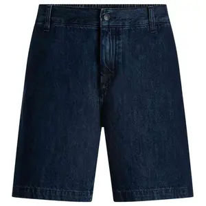 Джинсовые шорты BOSS Sandrew, синий