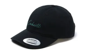 Carhartt WIP Бейсболка унисекс черная, Black