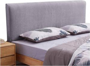Подушка-подголовник для кровати LIANGJUN, мягкий чехол, поддержка талии, большая двойная спинка, подходит для общежитий, отелей и семейных кроватей без изголовья, 8 цветов, 5 размеров (Цвет: серый, Размер: 160x58x10 см) CHIAPERINI, Gray