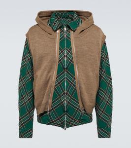 Многослойный жакет-блузон Undercover, Green Ck