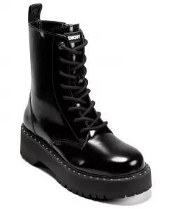 Женские ботинки Batu на платформе с шипами и квадратным каблуком Dkny, черный